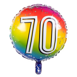 Ballon alu 70 ans