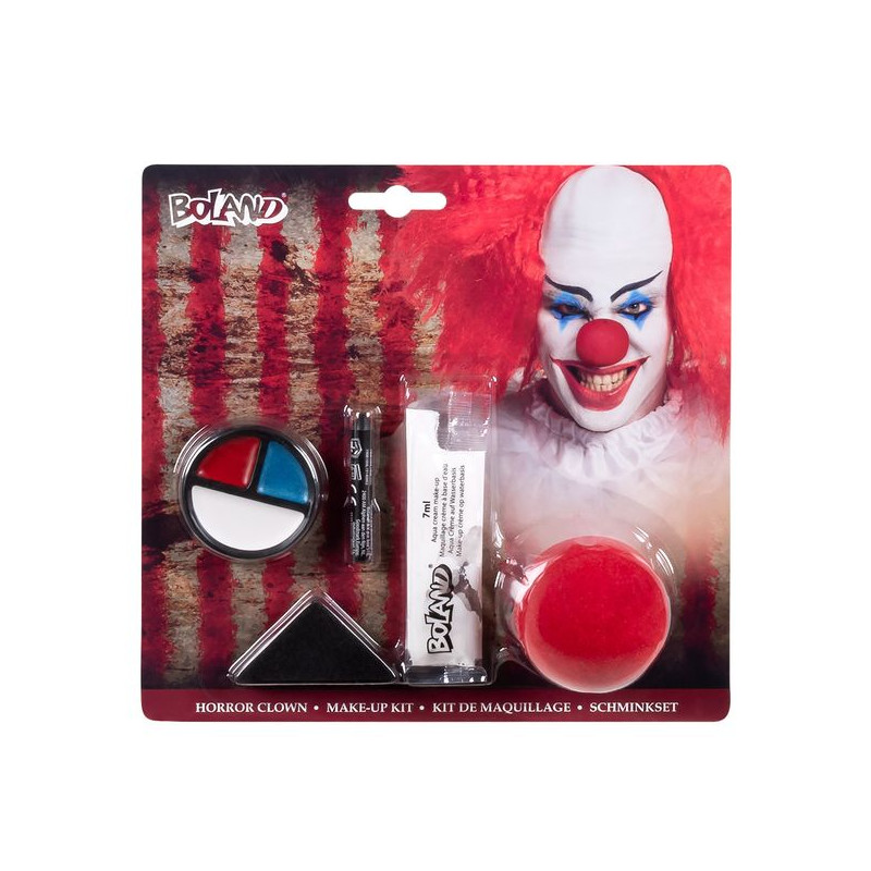 Kit De Maquillage Clown D'Horreur