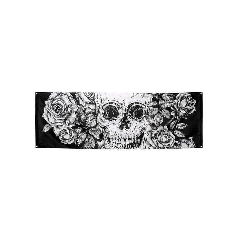 Bannière tête de mort