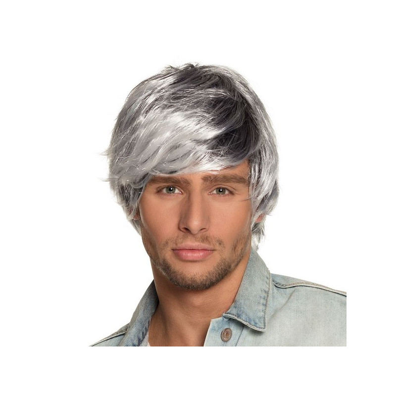 Perruque Cheveux Gris