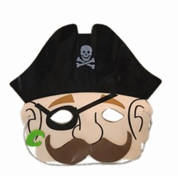 Masque de pirate en éva