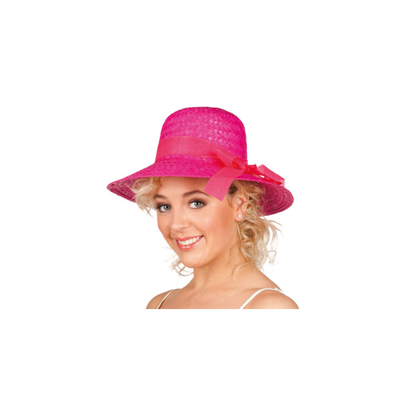 Chapeau de paille Curaçao pour femme