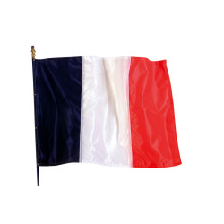 Drapeau avec hampe