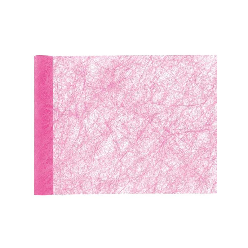 Chemin de table fanon Fuchsia