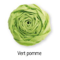 Paquet de 10 feuilles crépon 40% crépage