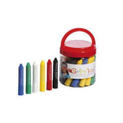 Seau de 34 maxi-crayons