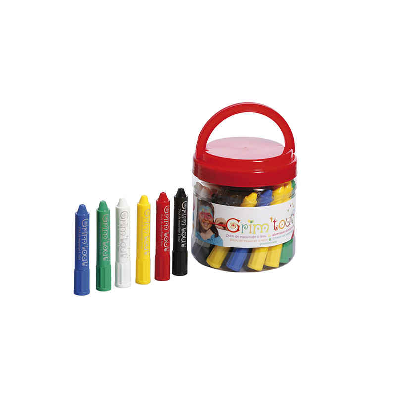 Seau de 34 maxi-crayons