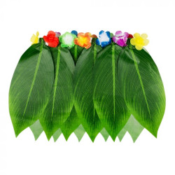 Jupe Hawaiienne Feuilles de Palmier 