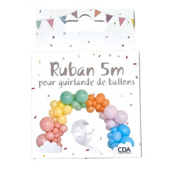 Ruban pour guirlande de ballon 5m