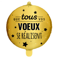 Ballon ''Que tous vos voeux...