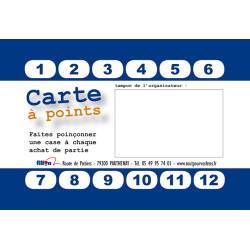 50 cartes à points