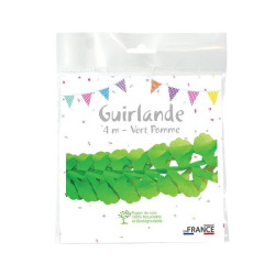 Guirlande zinnia 4 m vert...