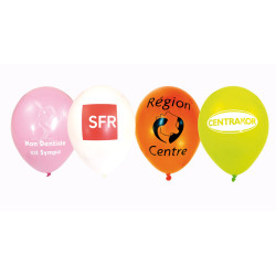 100 ballons personnalisés