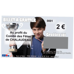 Tickets à gratter sport