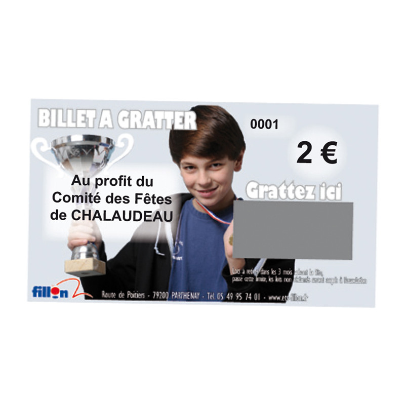 Tickets à gratter sport