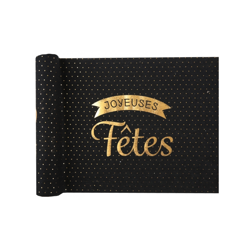 Chemin de table Joyeuses Fêtes