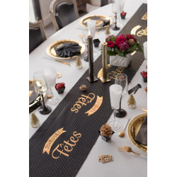 Chemin de table Joyeuses Fêtes