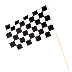 Drapeau à la main Racing 