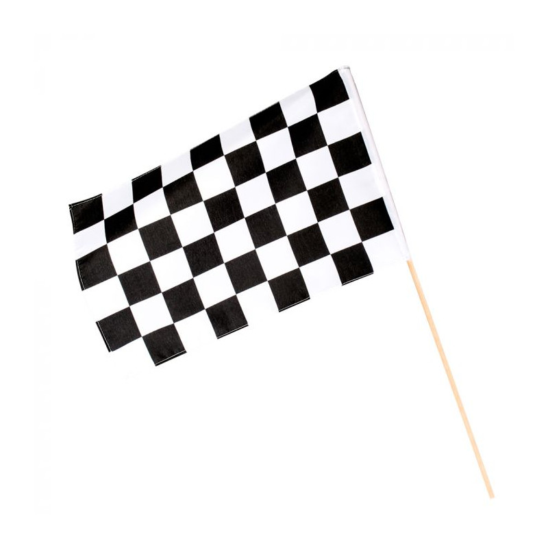 Drapeau à la main Racing 