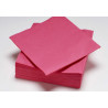 50 serviettes Airlaid fuchsia