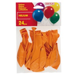 24 ballons latex couleur uni