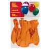 24 ballons latex couleur uni