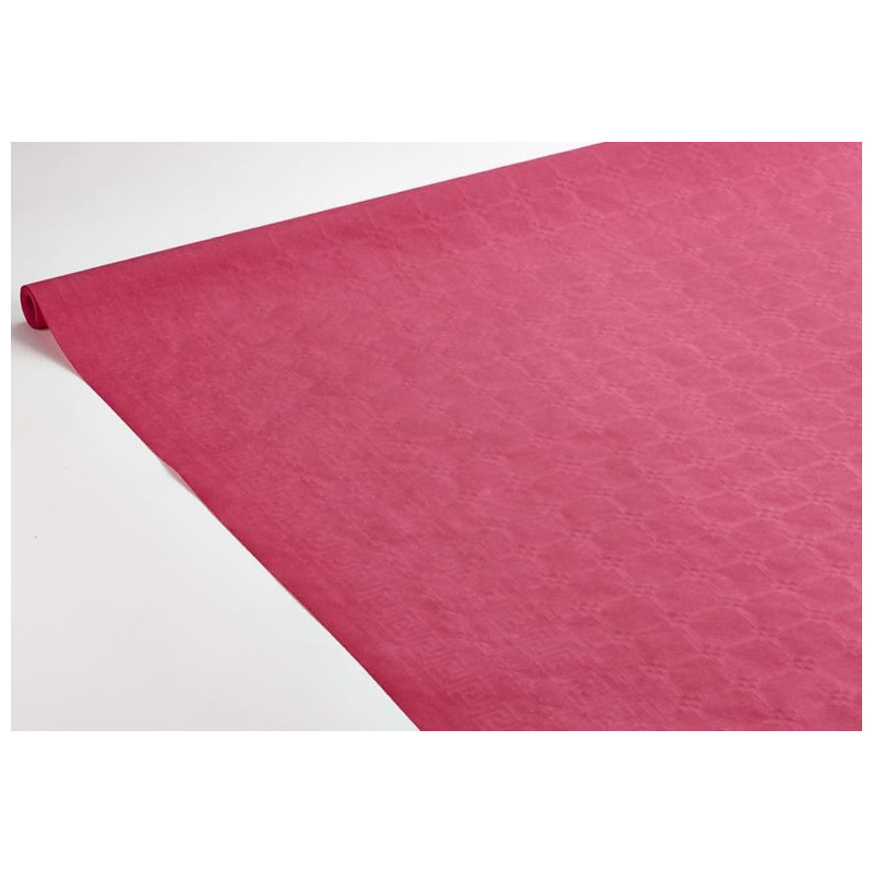 Nappe papier 25 m fuchsia