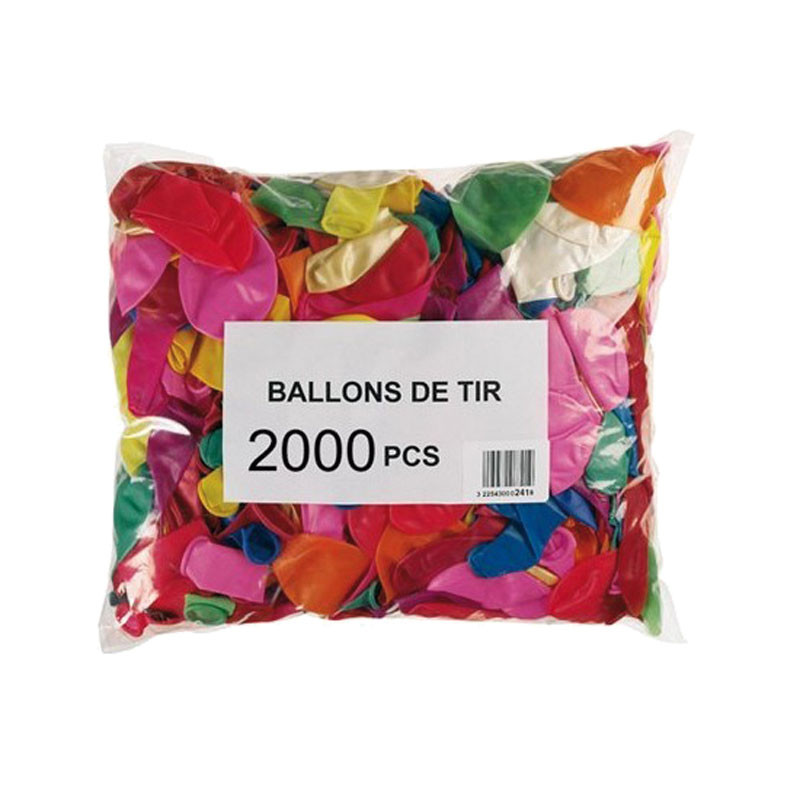 2000 mini-ballons de tir