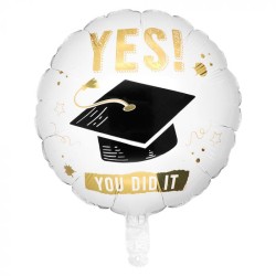 Ballon en Aluminium " YES ! You Did It )