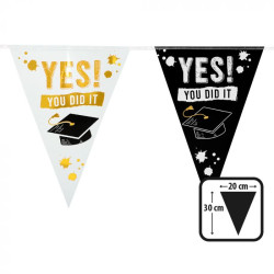 Guirlande de Fanions PE " YES ! You Did It"