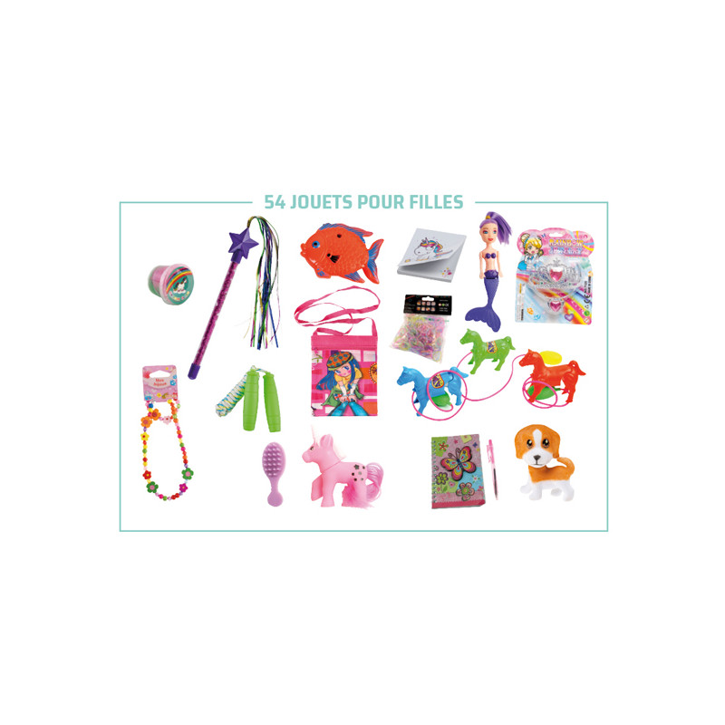 54 jouets mini-prix pour les filles