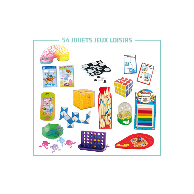 54 jouets et jeux mini-prix loisirs