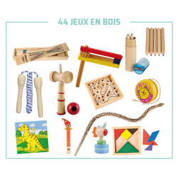 44 jeux en bois