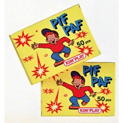 Boîte de 50 pièces pif-paf