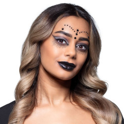 Maquillage sorcière gothique