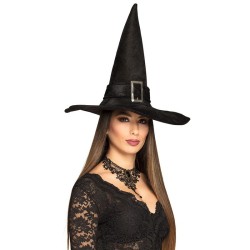 Chapeau sorcière modèle femme kendra noir
