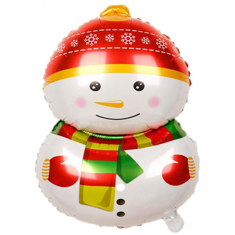 Ballon bonhomme de neige