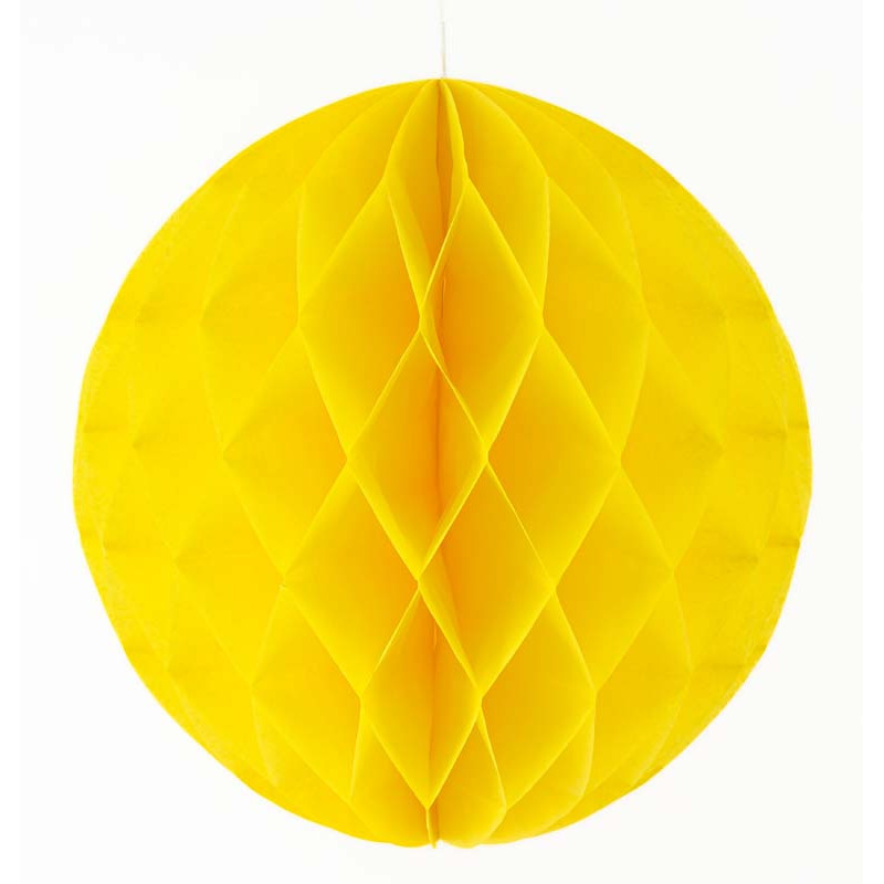 Boule alvéolée jaune