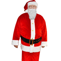 Costume de Père Noël fourrure