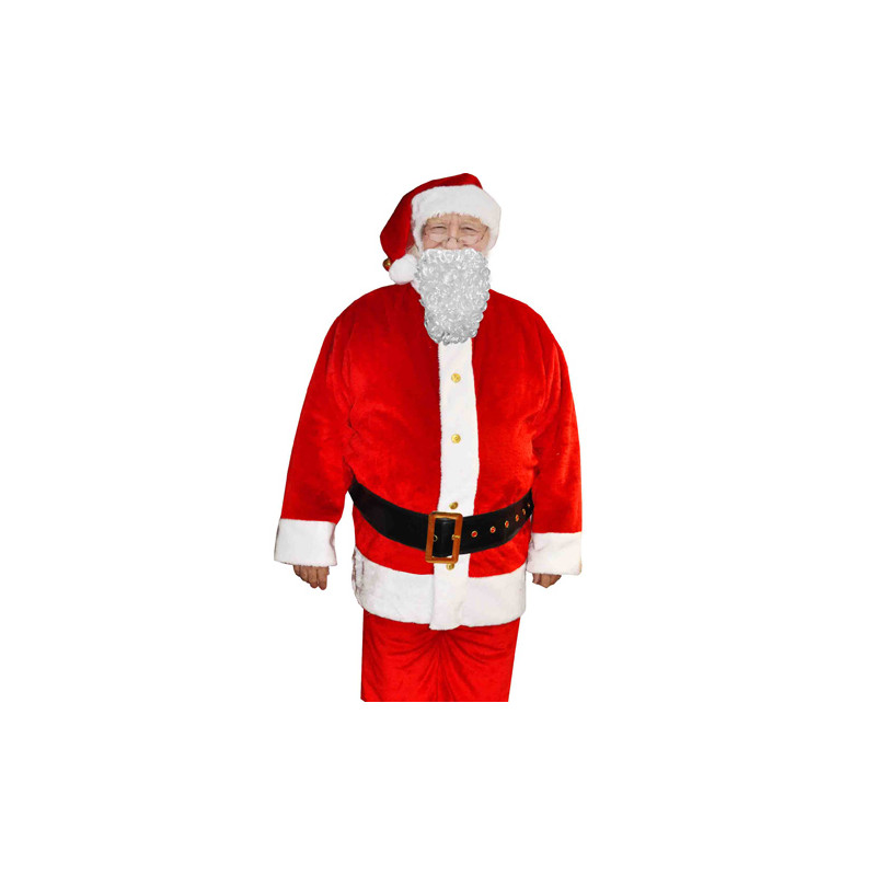 Costume de Père Noël fourrure