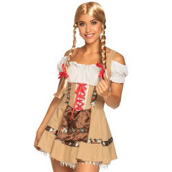 Costume adulte Fille des...