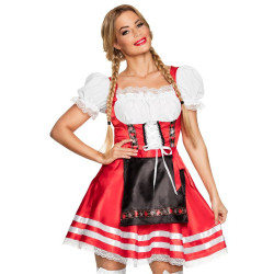 Costume Helena rouge L