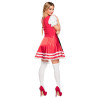 Costume Helena rouge L