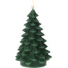 Bougie led sapin vert