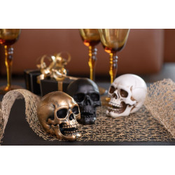 Tête de mort blanche