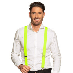  Bretelles Basic jaune fluo...