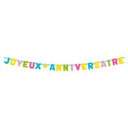 Guirlande Anniversaire