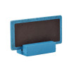 Sachet de 6 petites ardoises 3x6cm turquoise