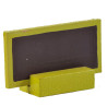 Sachet de 6 petites ardoises 3x6cm vert
