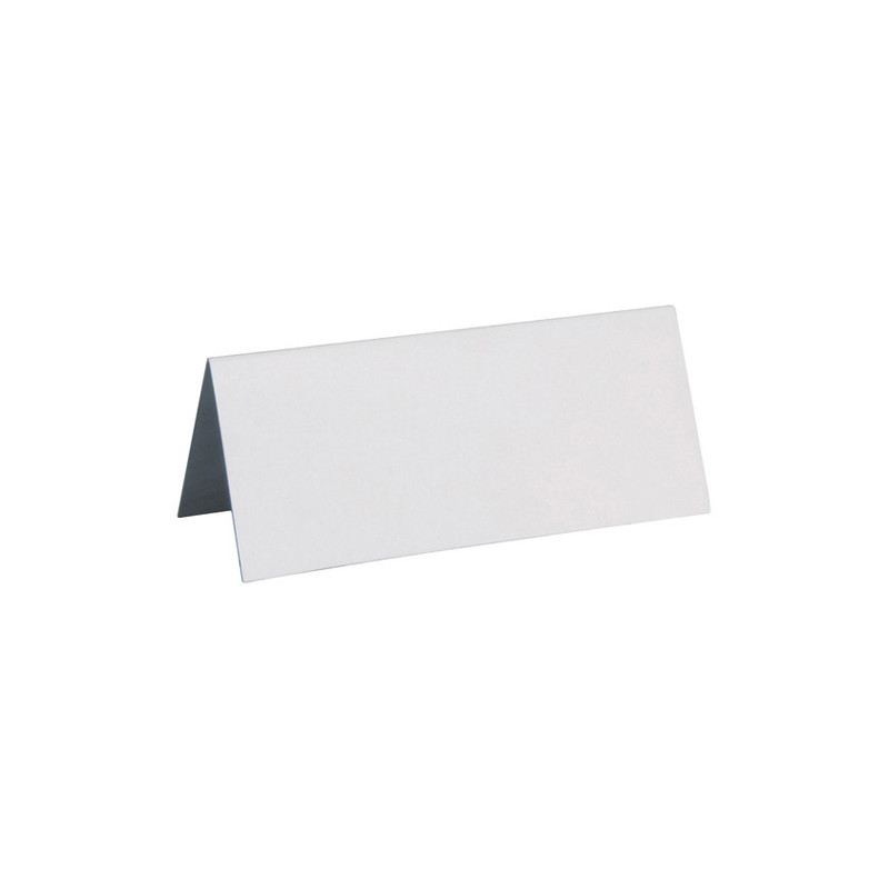 Sachet de 10 marque place blanc